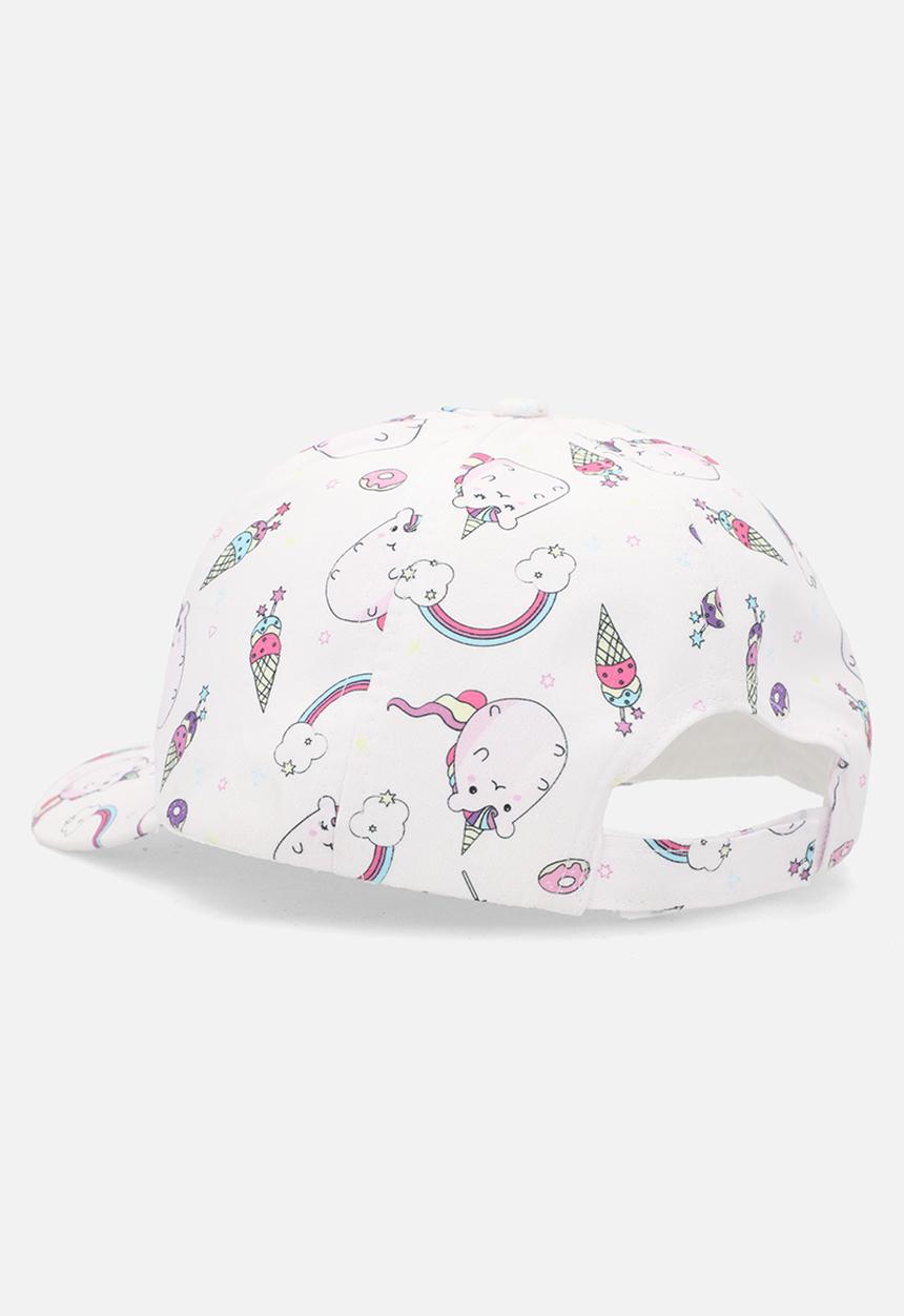 Pop Candy - Unicorn print cap - pink