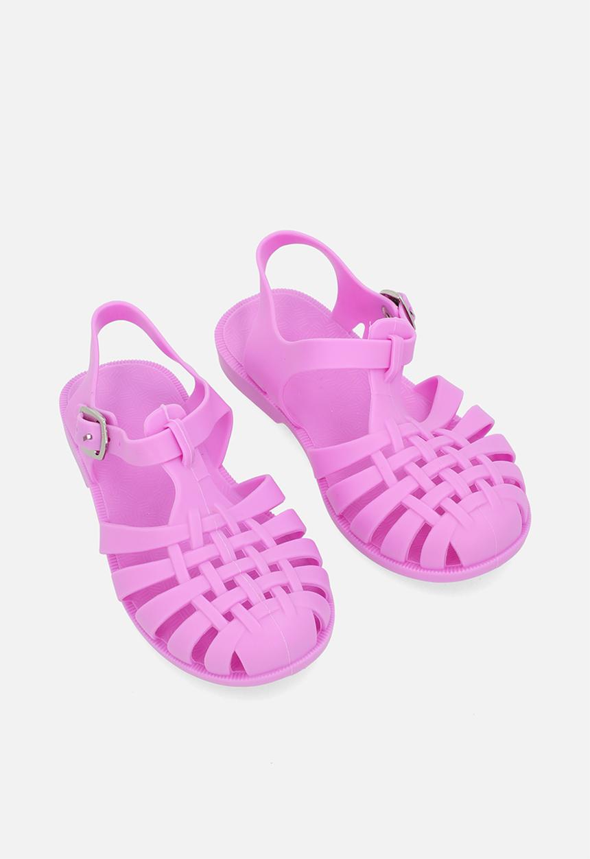 Pop Candy - Caged jelly sandals - purple