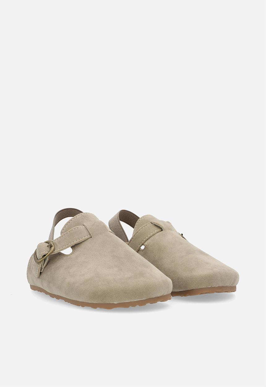 Pop Candy - Faux suede mule - grey