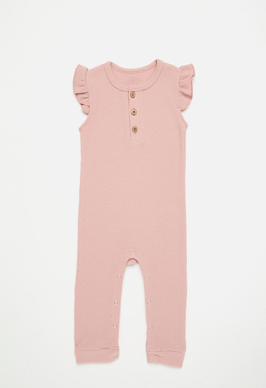Pop Candy - Frilled romper - pink
