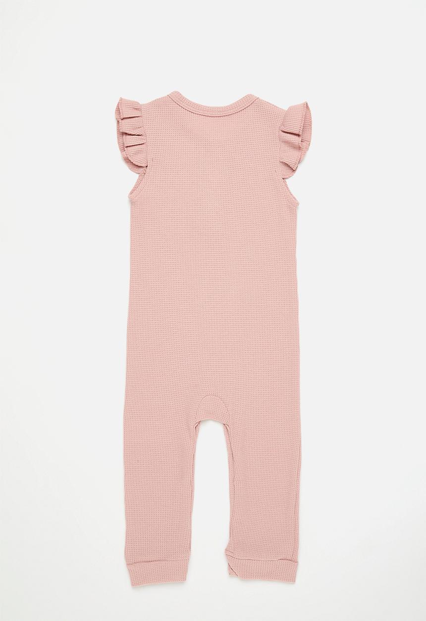 Pop Candy - Frilled romper - pink