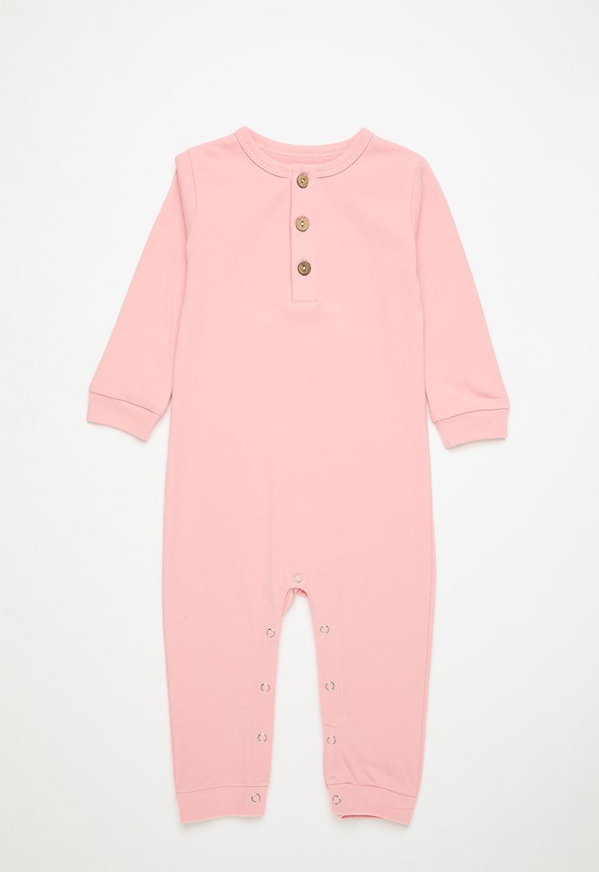 Pop Candy - Button up romper - pink