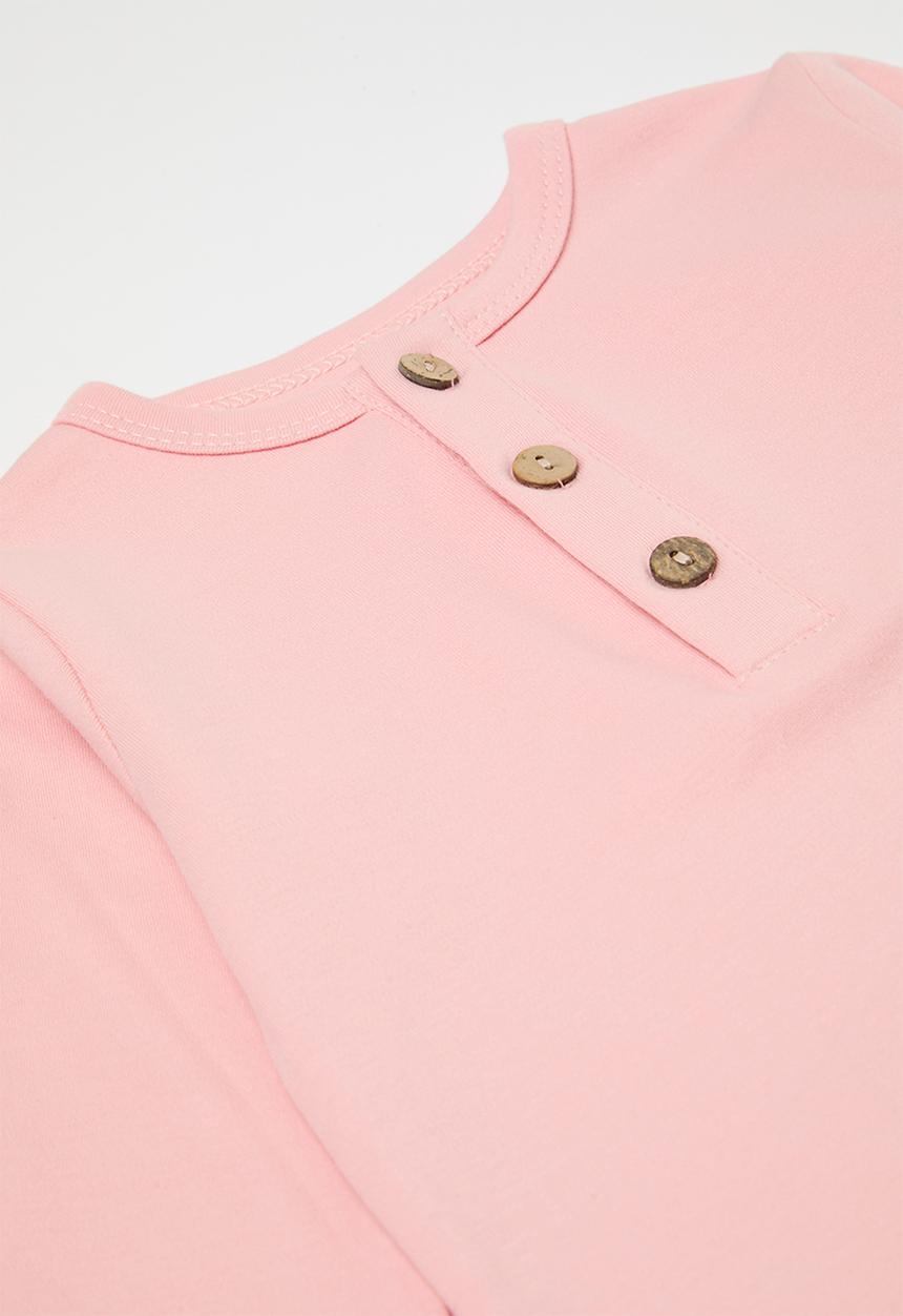 Pop Candy - Button up romper - pink