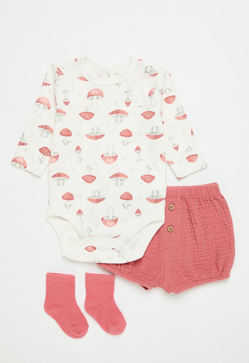 Pop Candy - Bodyvest, shorts & socks set - multi