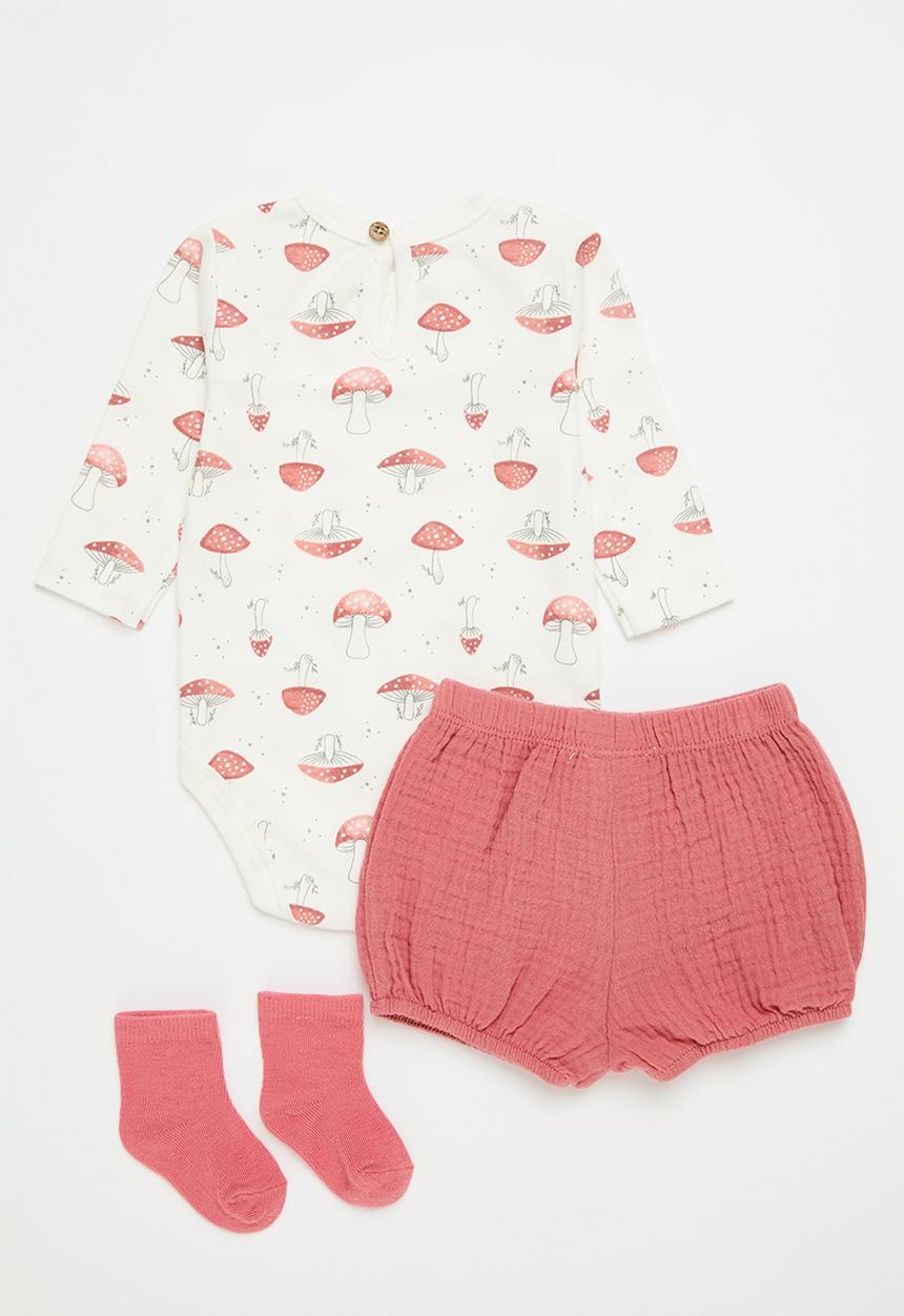 Pop Candy - Bodyvest, shorts & socks set - multi