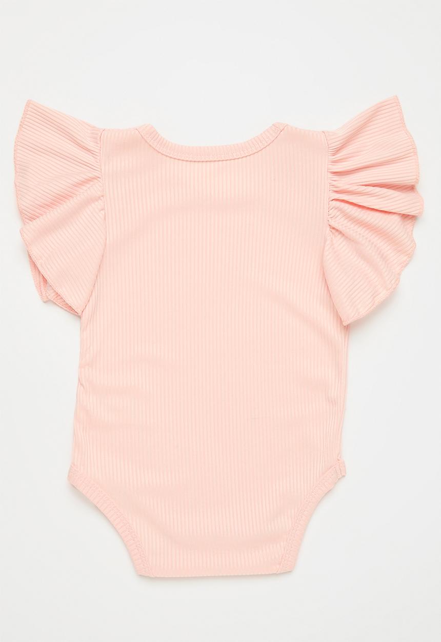 Pop Candy - Frilled body vest - orange