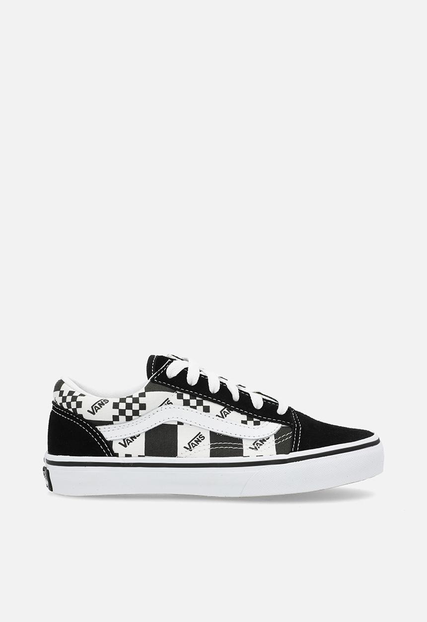 Vans - Old Skool- Logo Check Black/True White
