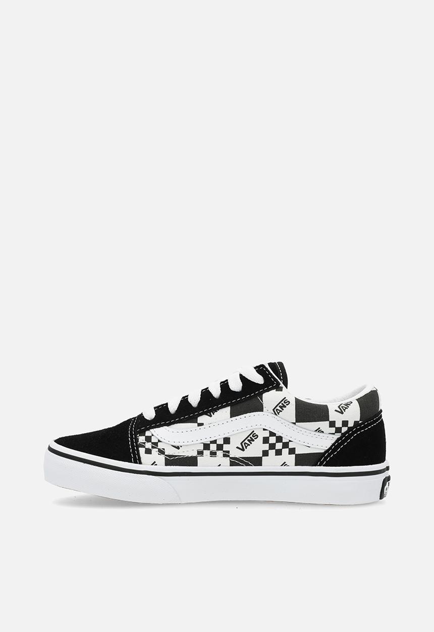 Vans - Old Skool- Logo Check Black/True White