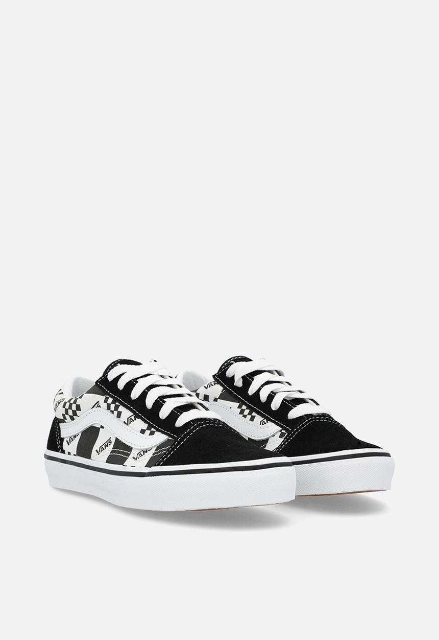 Vans - Old Skool- Logo Check Black/True White