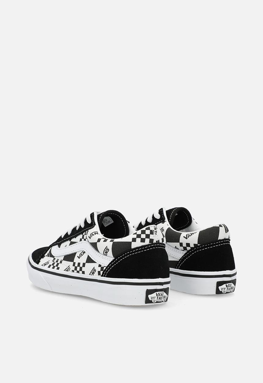 Vans - Old Skool- Logo Check Black/True White