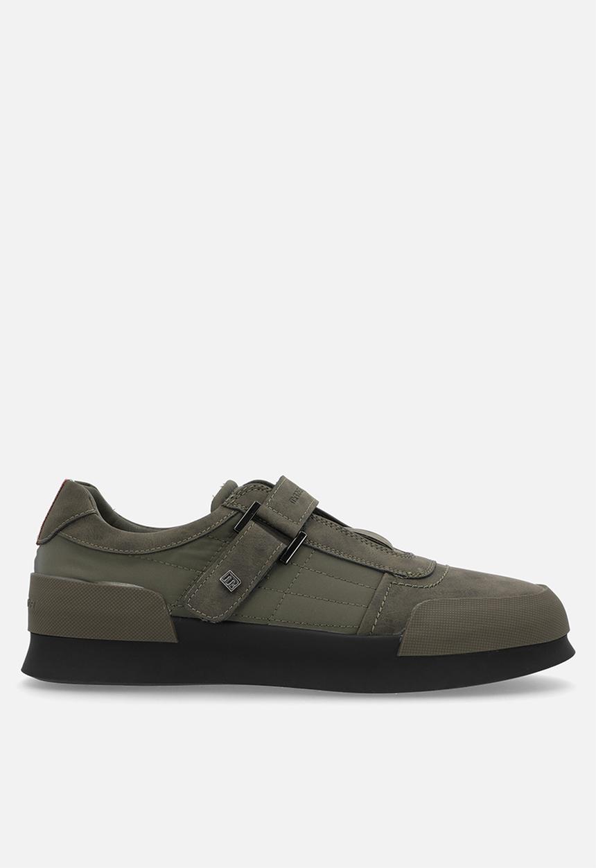 MAZERATA - Valentino 14 Faux Nubuck/Nylon - Olive