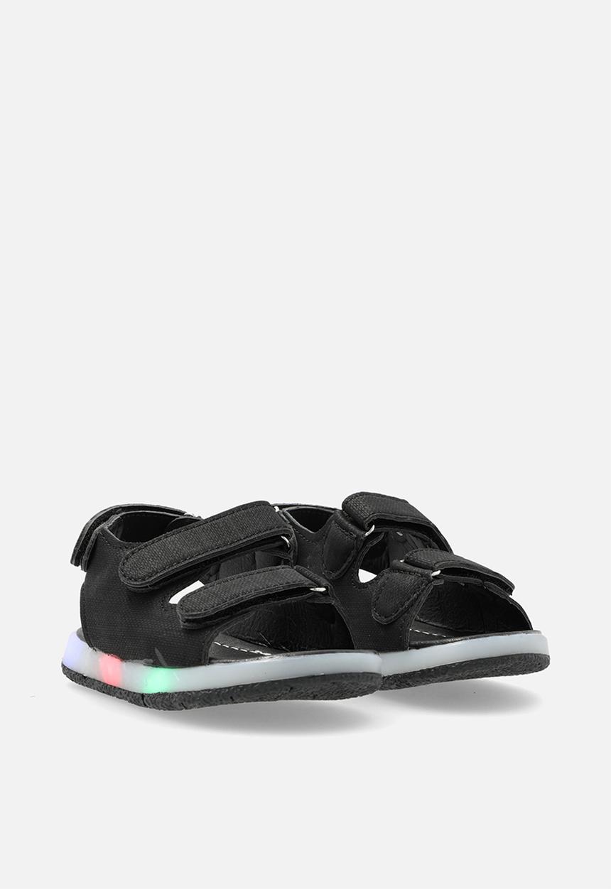 Pop Candy - Light up sandals - black