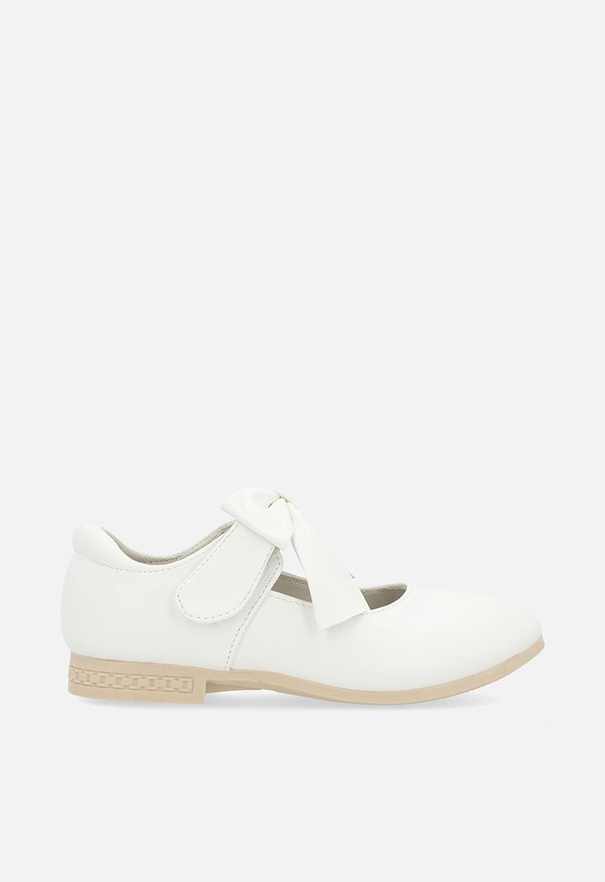 Pop Candy - Bow décor Mary Jane - white