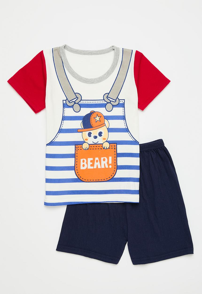 Pop Candy - Bear pj set - multi