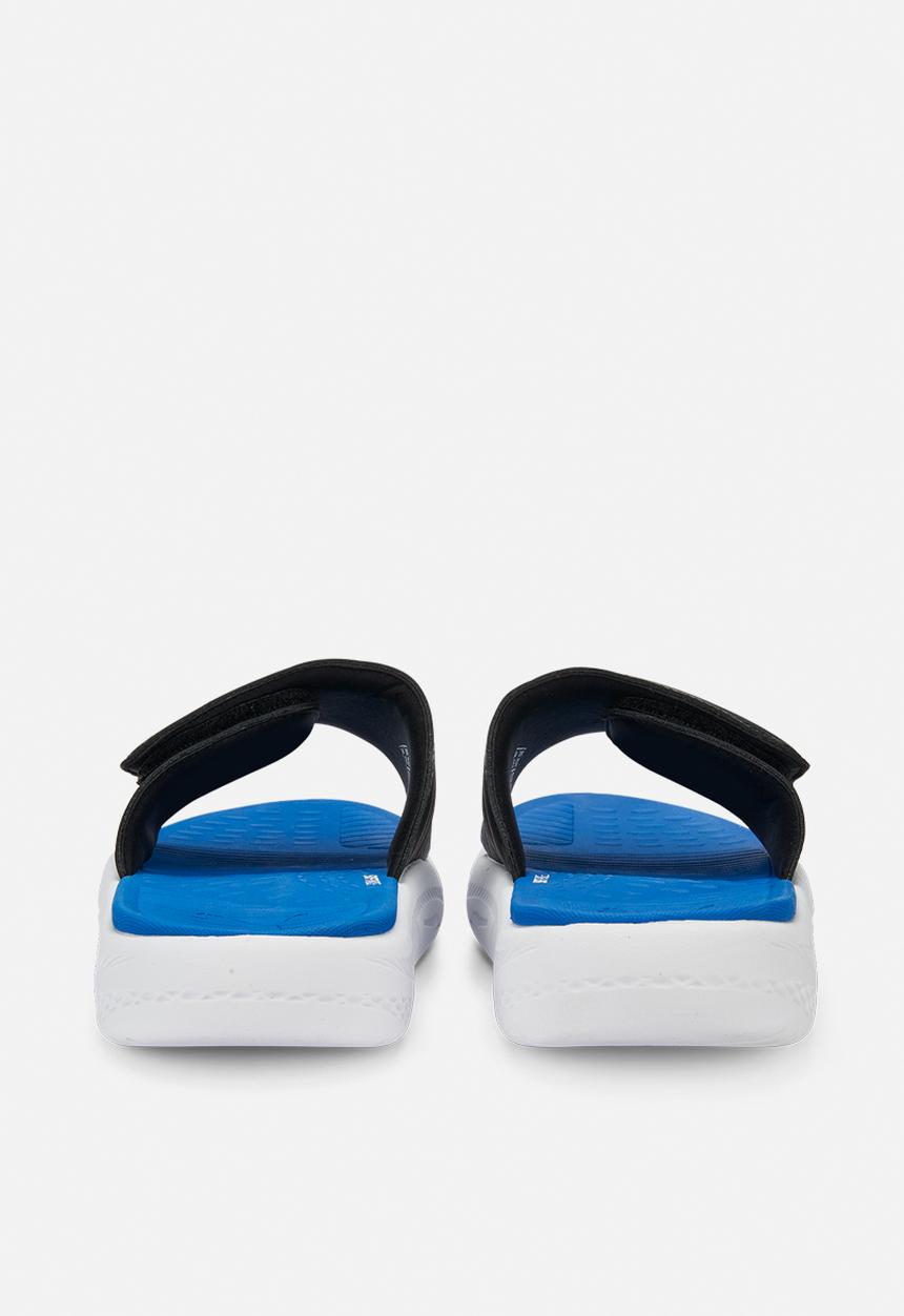 PUMA - Softride slide v - black/white