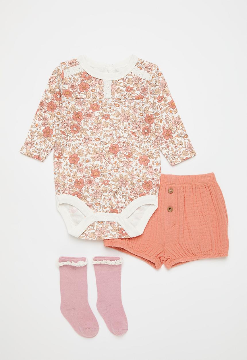 Pop Candy - Bodyvest, shorts & socks set - multi