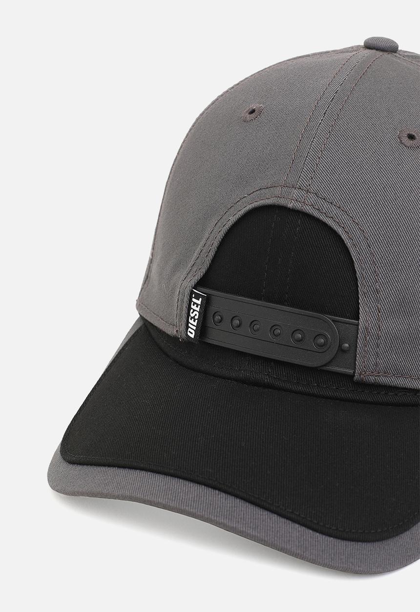 Diesel  - C-doubly hat - grey/black