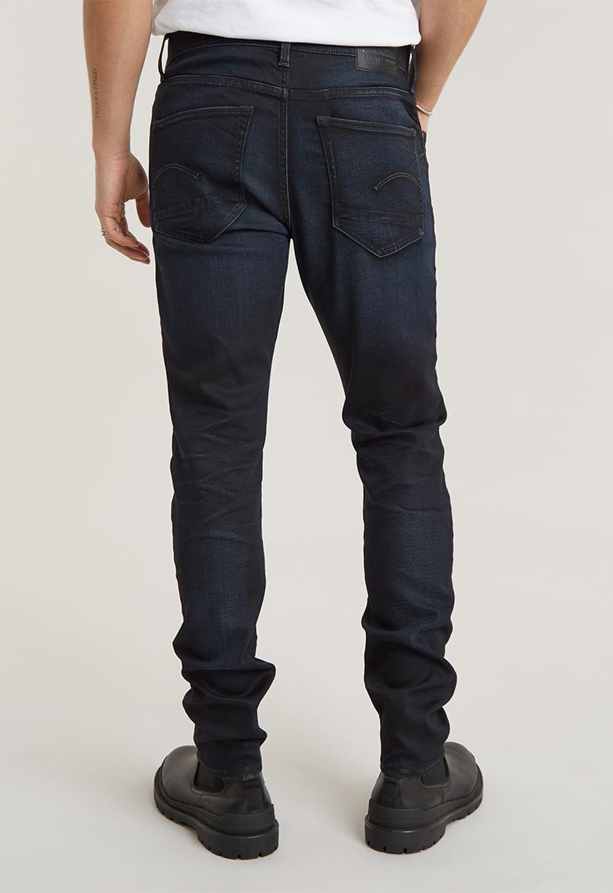 G-STAR - 3301 Slim slander superstretch - dark aged