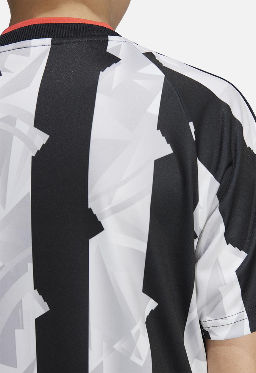 adidas Performance - J Hot Tee - Black/Chalk White/Bright Red