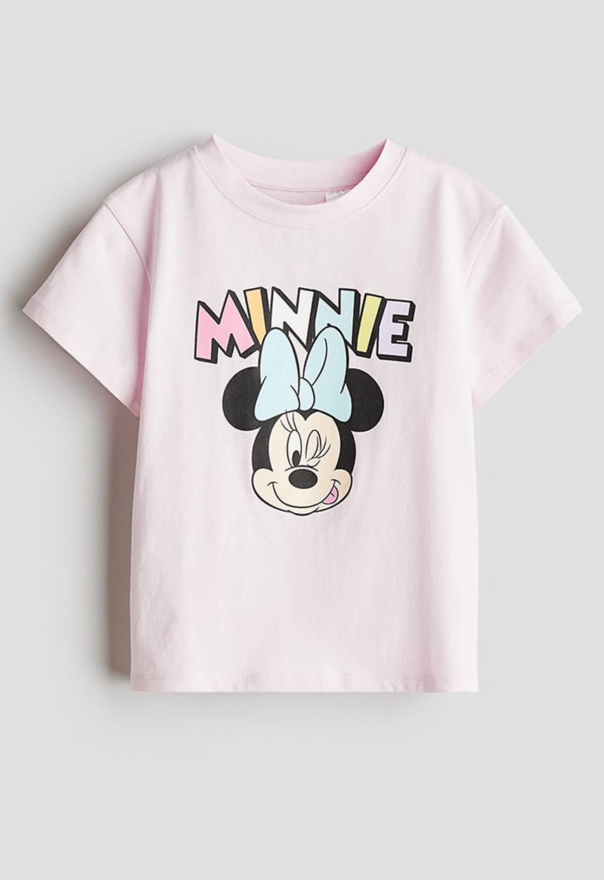 H&M - Printed T-shirt - pink