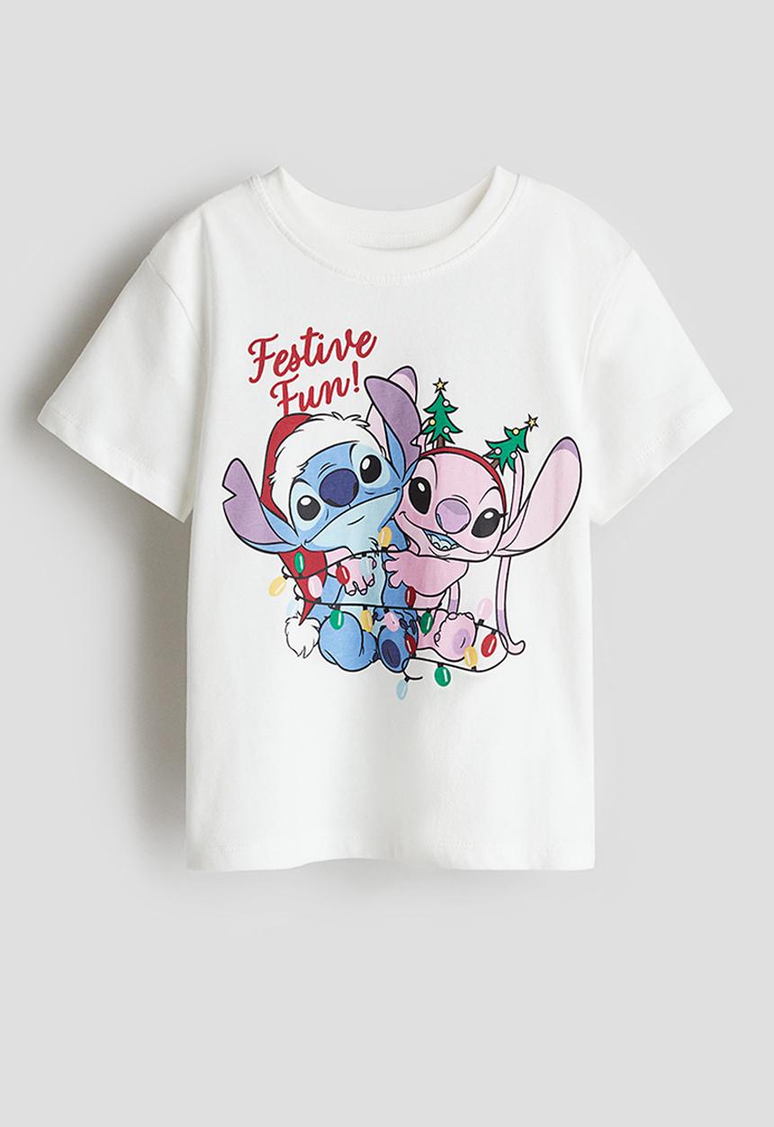 H&M - Printed T-shirt - white