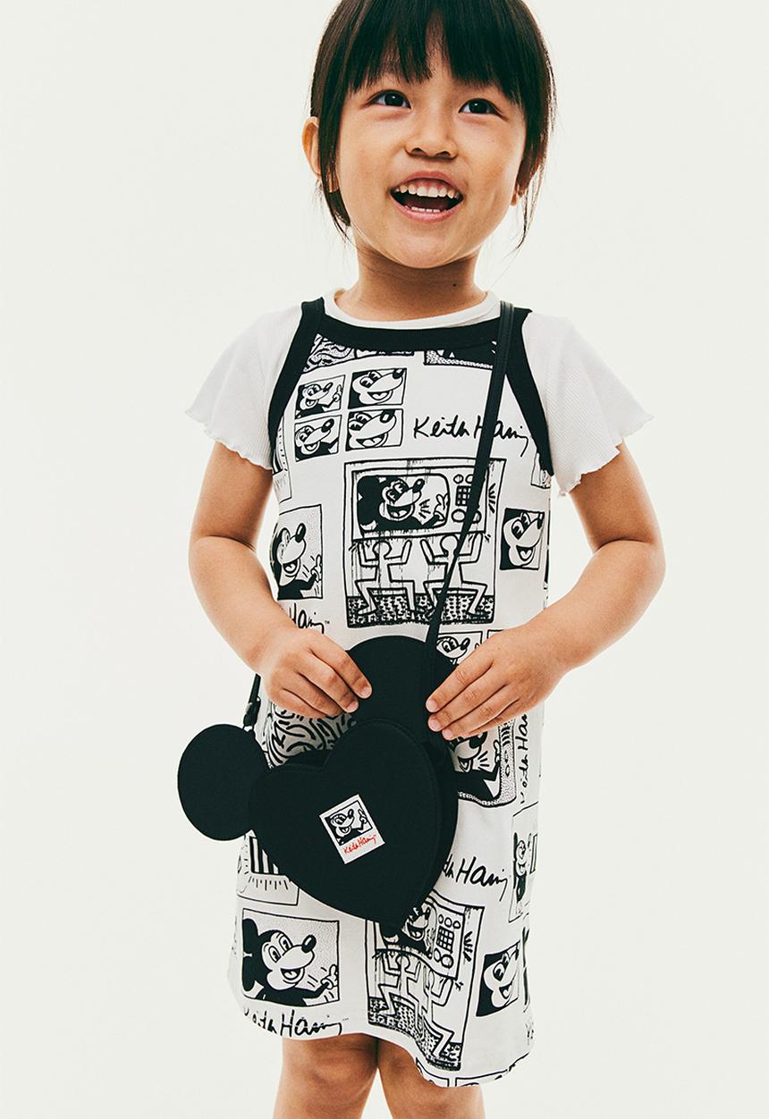 H&M - Keith Haring X H&M:  Printed jersey dress - White/Patterned