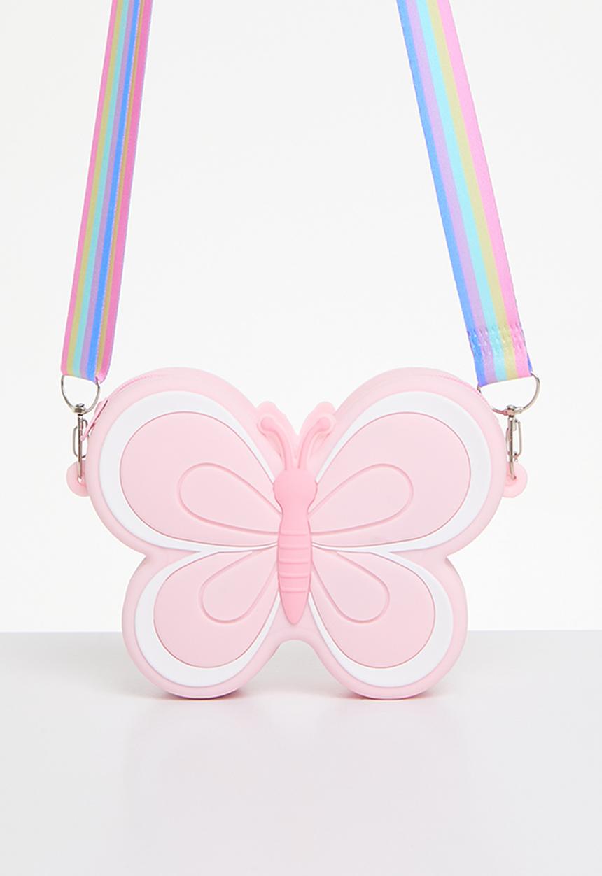 Pop Candy - Butterfly crossbody bag - pink