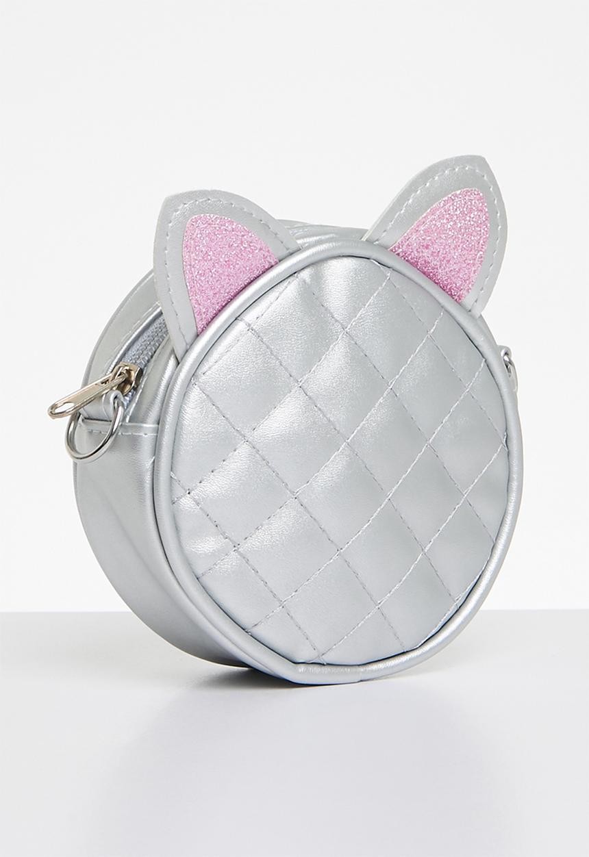 Pop Candy - Quilted crossbody bag - silver