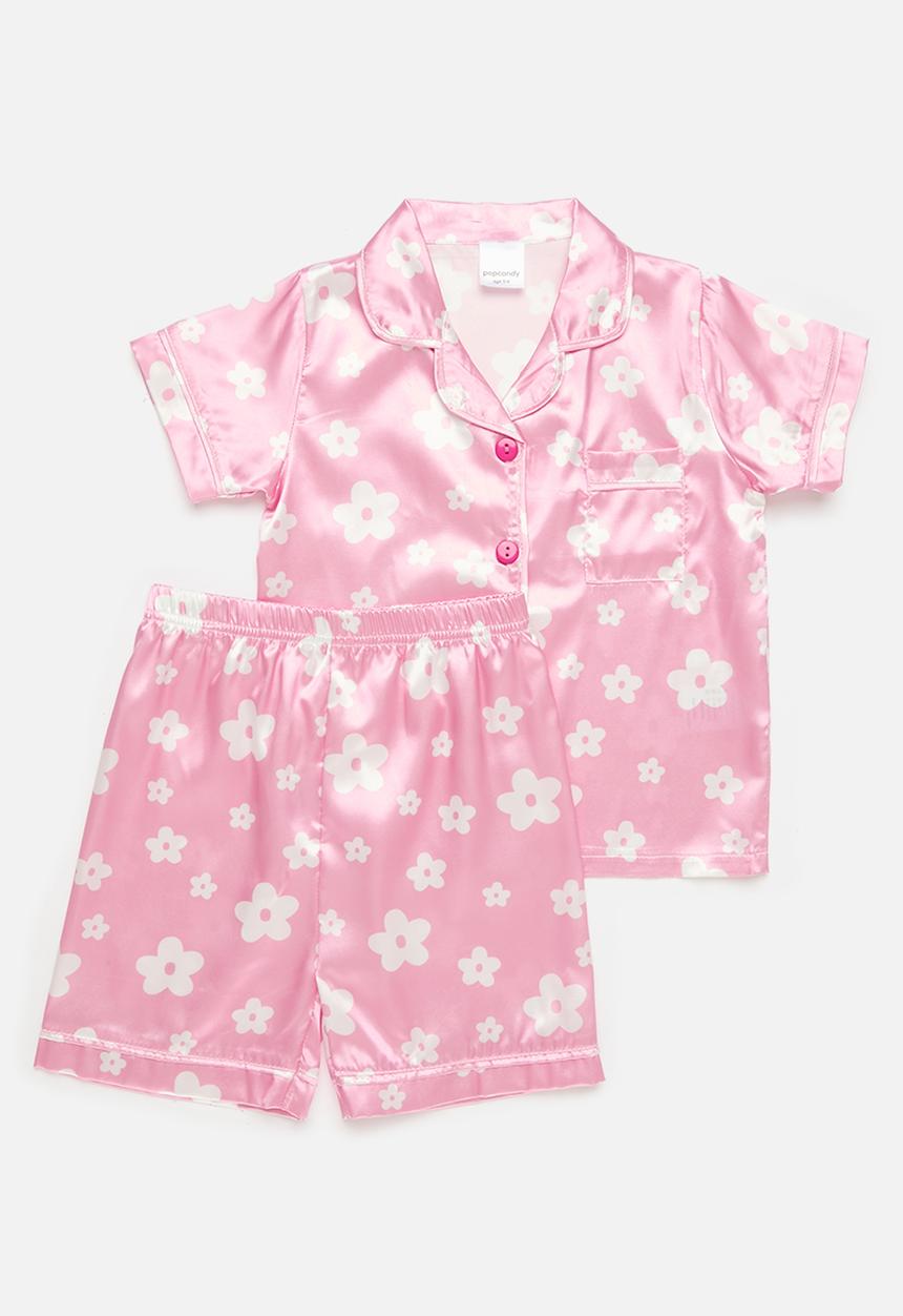 Pop Candy - Floral pj set - pink