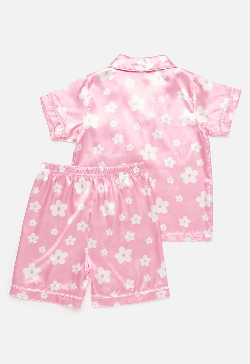 Pop Candy - Floral pj set - pink