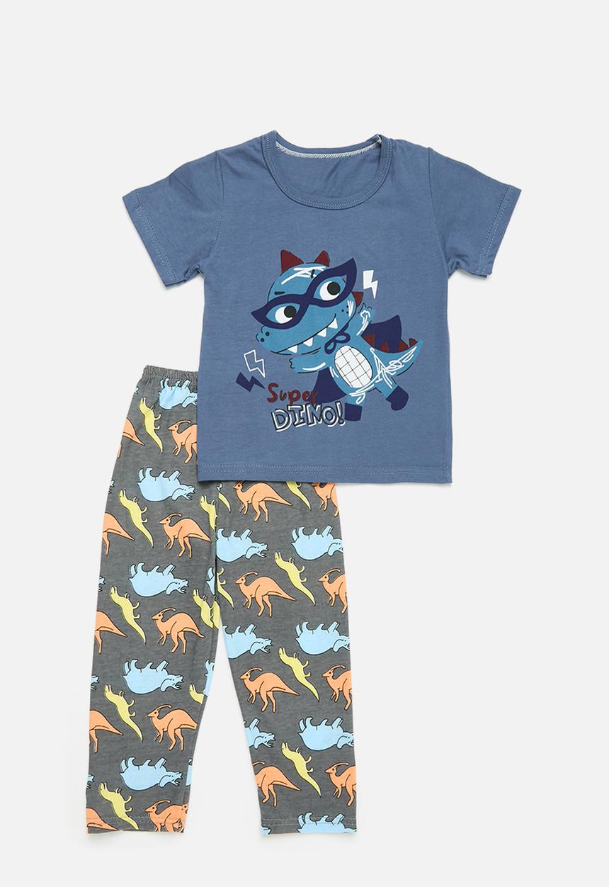 Pop Candy - Printed pj set - blue