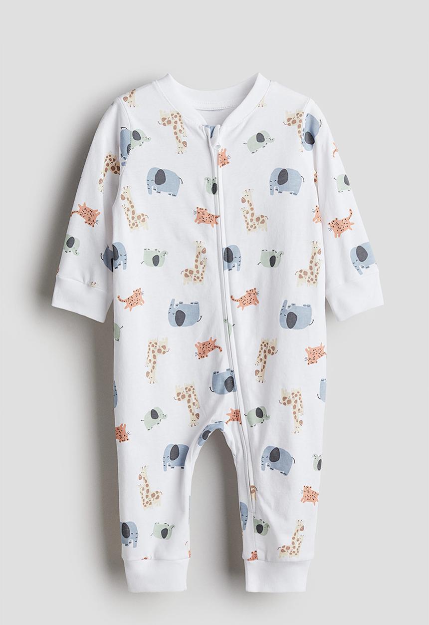 H&M - Patterned sleepsuit - white multi