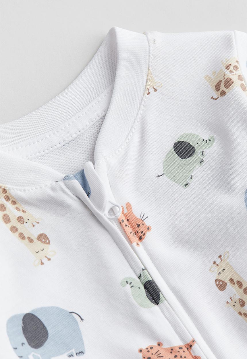 H&M - Patterned sleepsuit - white multi