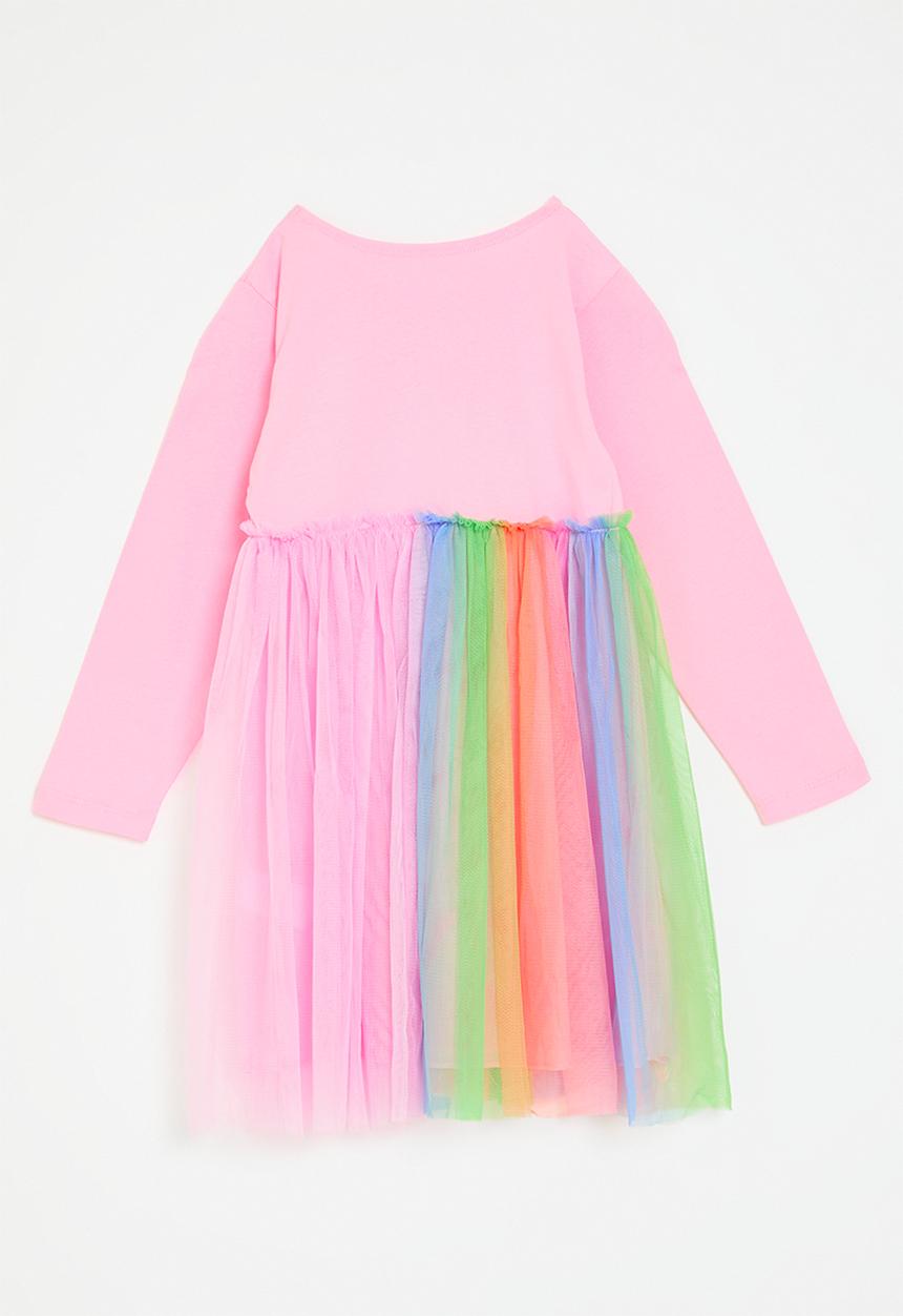 Pop Candy - Unicorn print dress-pink