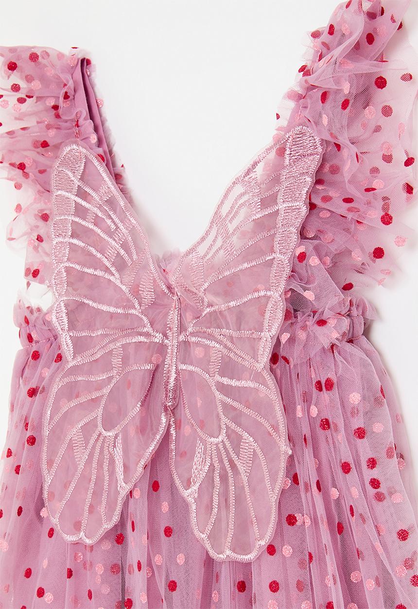 Pop Candy - Polka dot occasion dress - pink