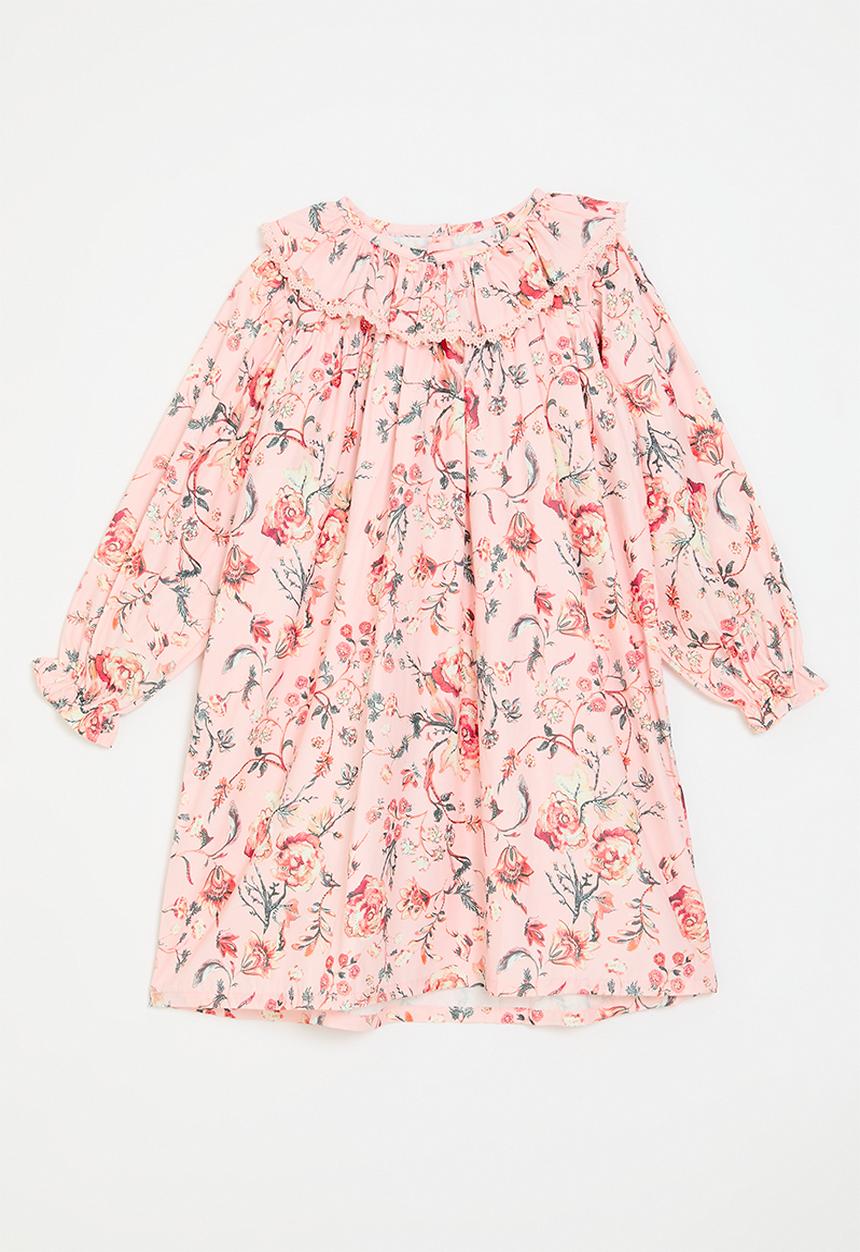 Pop Candy - Printed peter pan dress - pink