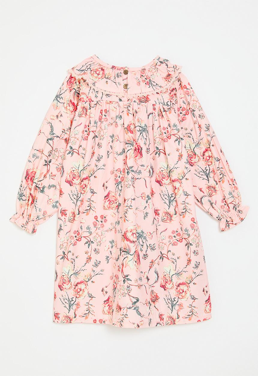 Pop Candy - Printed peter pan dress - pink