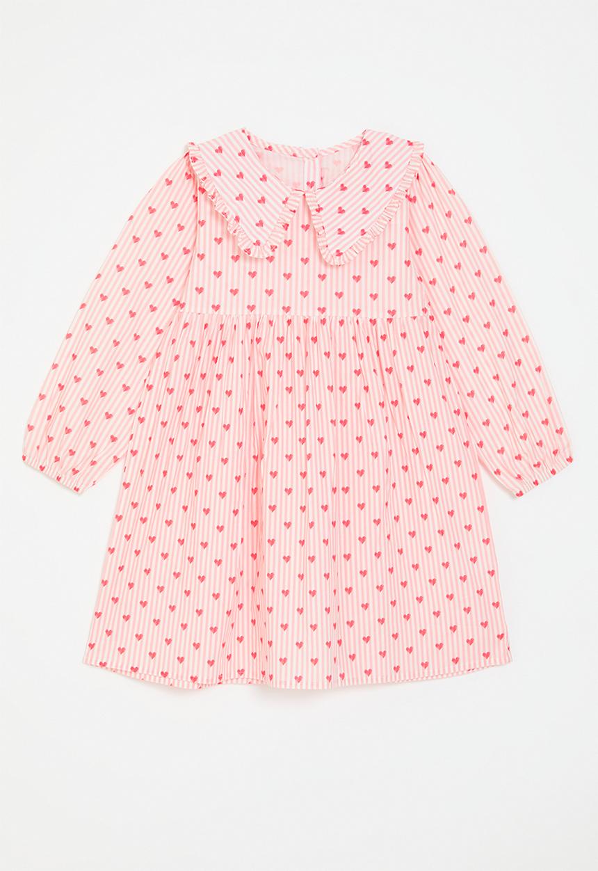 Pop Candy - Peter pan collar dress - pink