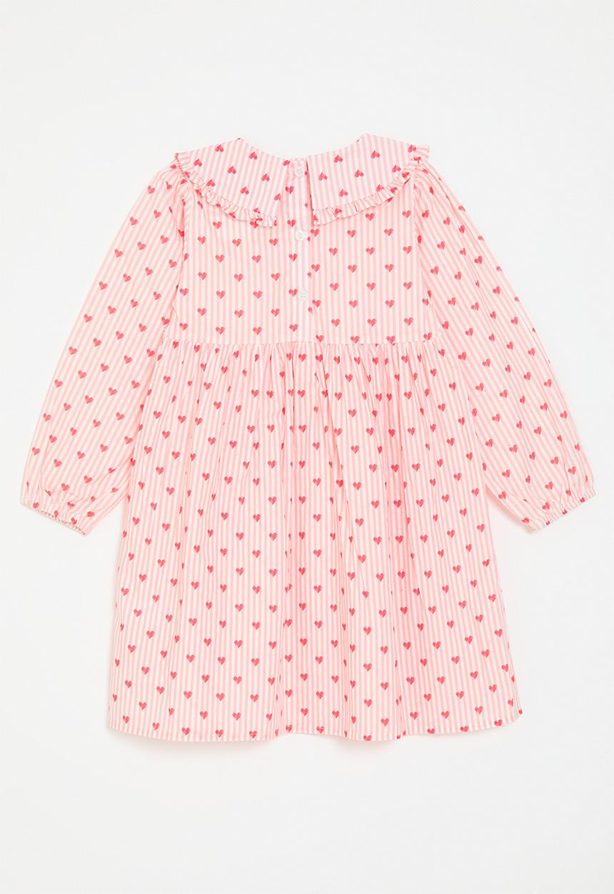 Pop Candy - Peter pan collar dress - pink