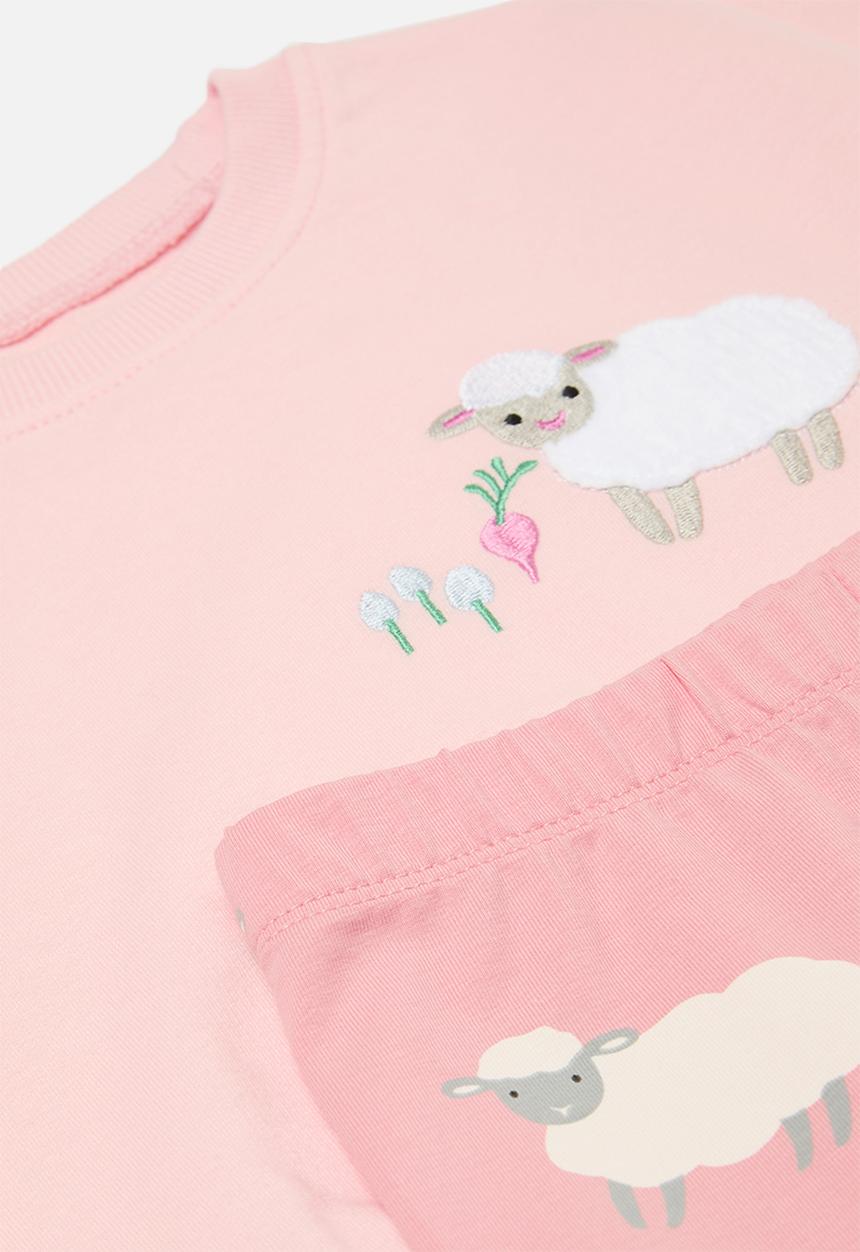 Pop Candy - Sweatop & legging set-pink