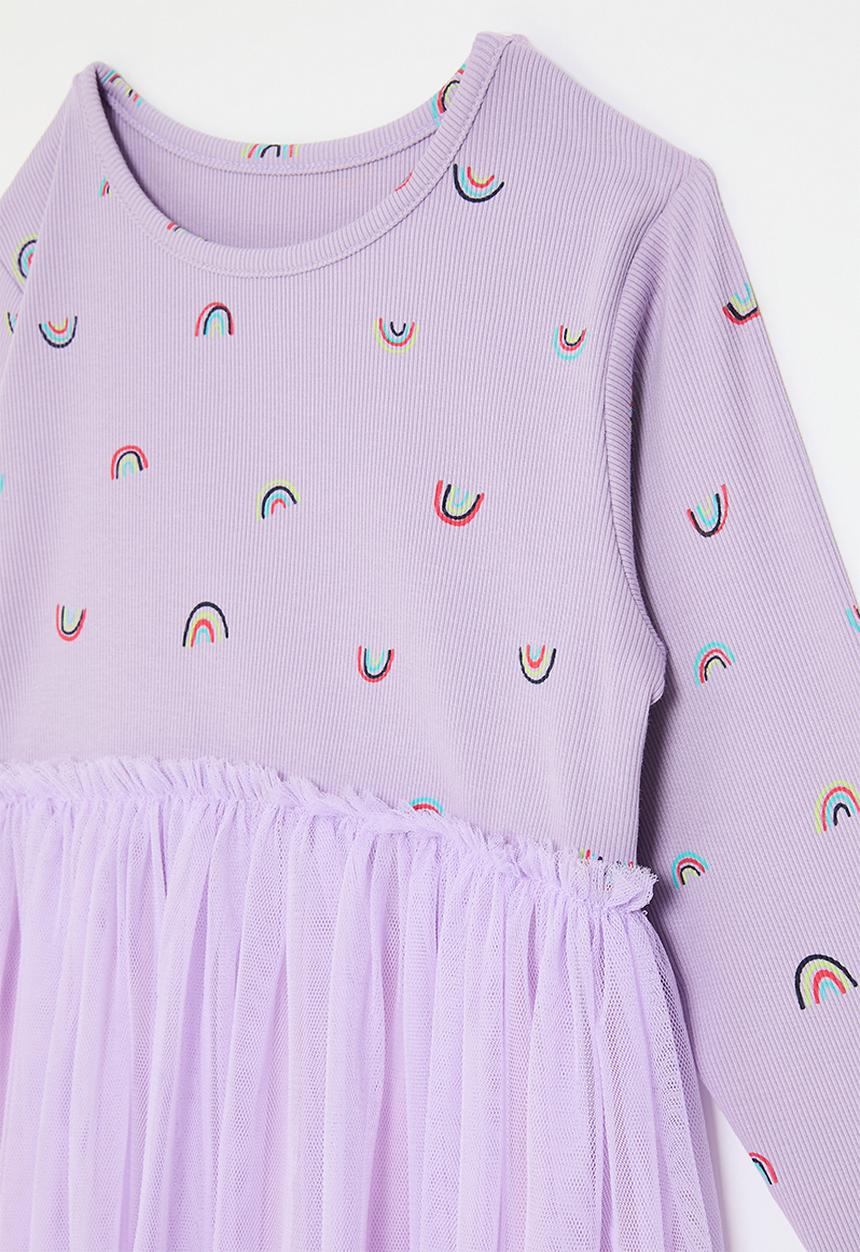 Pop Candy - Printed dress - purple 