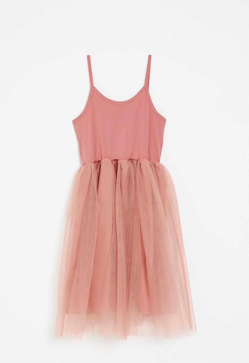 Pop Candy - Cami mesh dress - pink