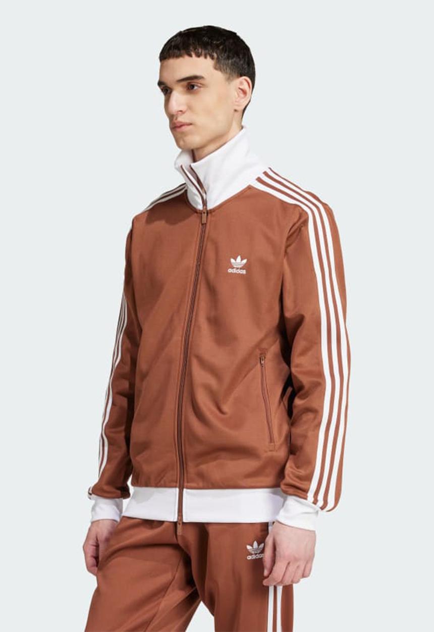 adidas Originals - Adicolor Classics Beckenbauer Track Top- preloved brown