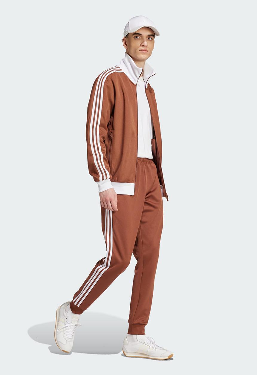 adidas Originals - Adicolor Classics Beckenbauer Track Top- preloved brown