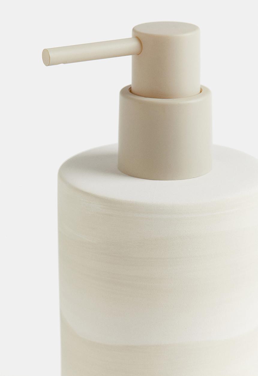 H&M - Stoneware soap dispenser - white