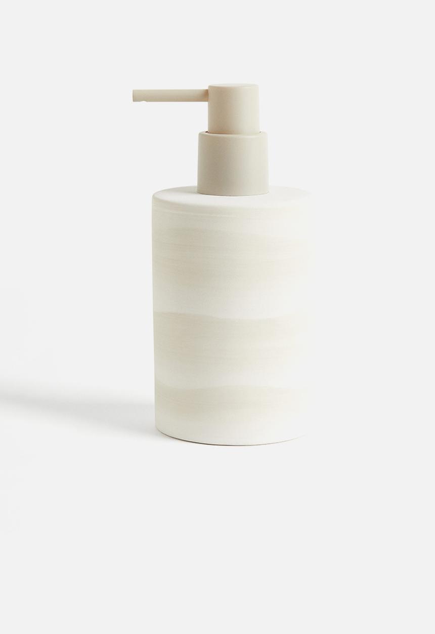 H&M - Stoneware soap dispenser - white