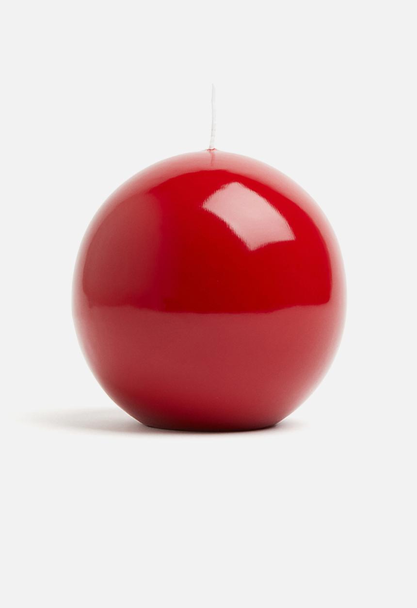H&M - Round candle - red