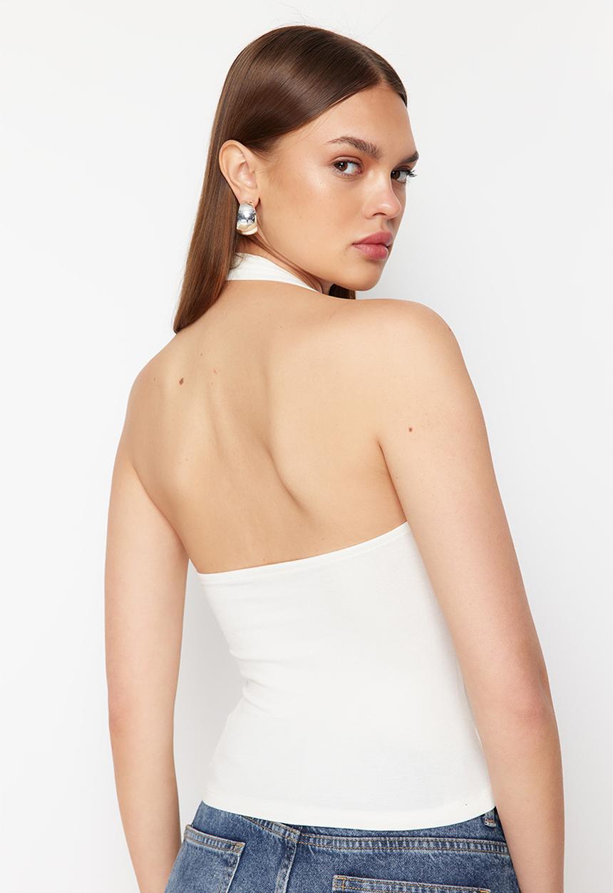 Trendyol - Knitted top  - white