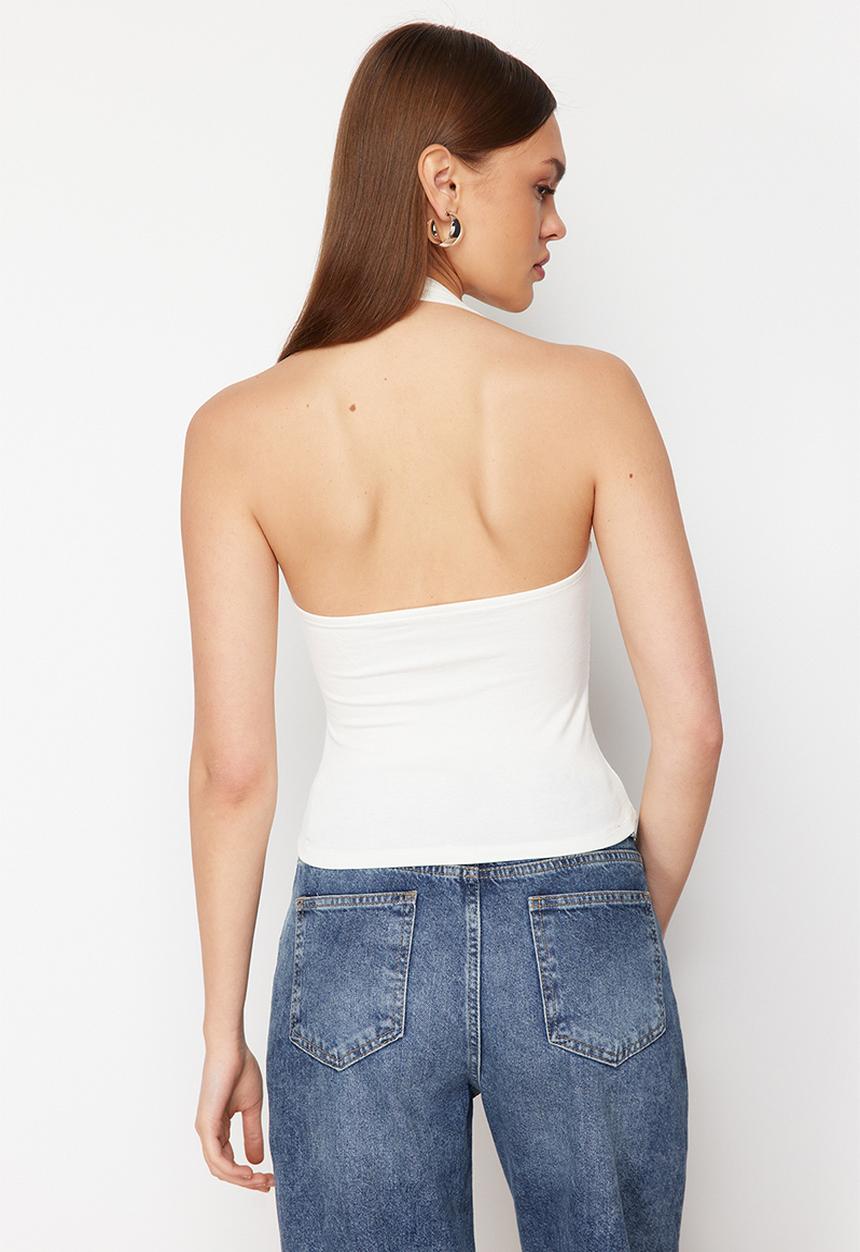 Trendyol - Knitted top  - white
