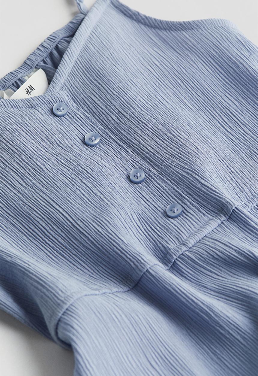 H&M - Woven jumpsuit - light dusty blue